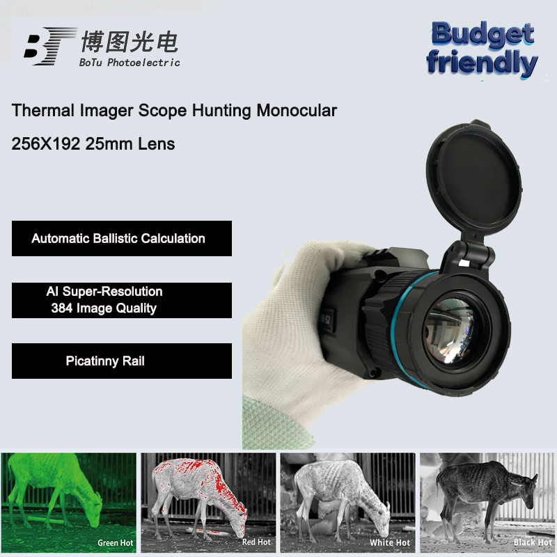 Thermal Imaging Camera 256X192 - Açık Hava Termal Kamera Dürbünü Gece