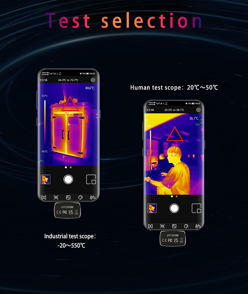 UNI-T UTi260M Android Telefonl - Thermal Imaging Camera 256X192 incelemesi ve fiyatı
