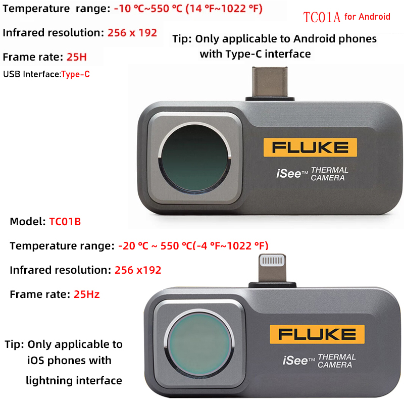 Fluke iSee TC01A TA01B Termal  - Nf 521 Thermal Imaging Camera incelemesi ve fiyatı